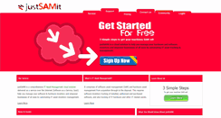 Desktop Screenshot of justsamit.com